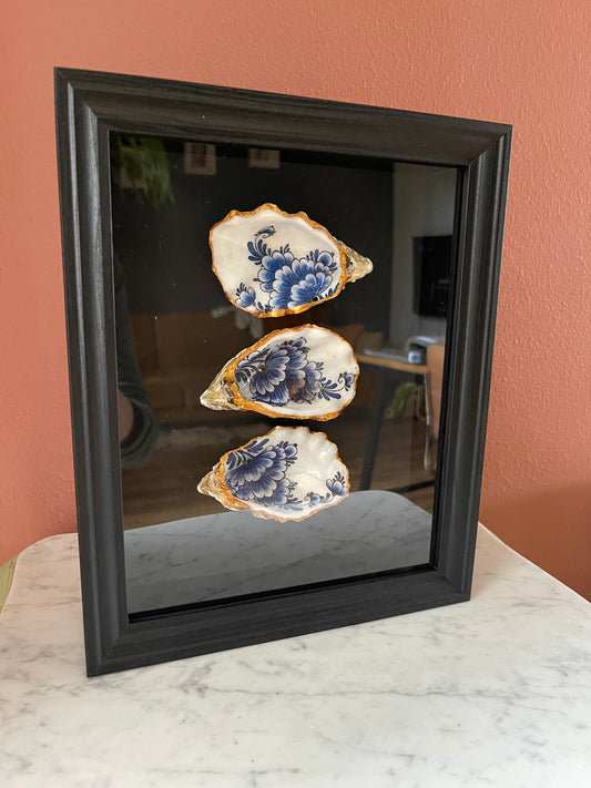 Classic Oesterkunst – Delfts Blauw Trio, Black Edition