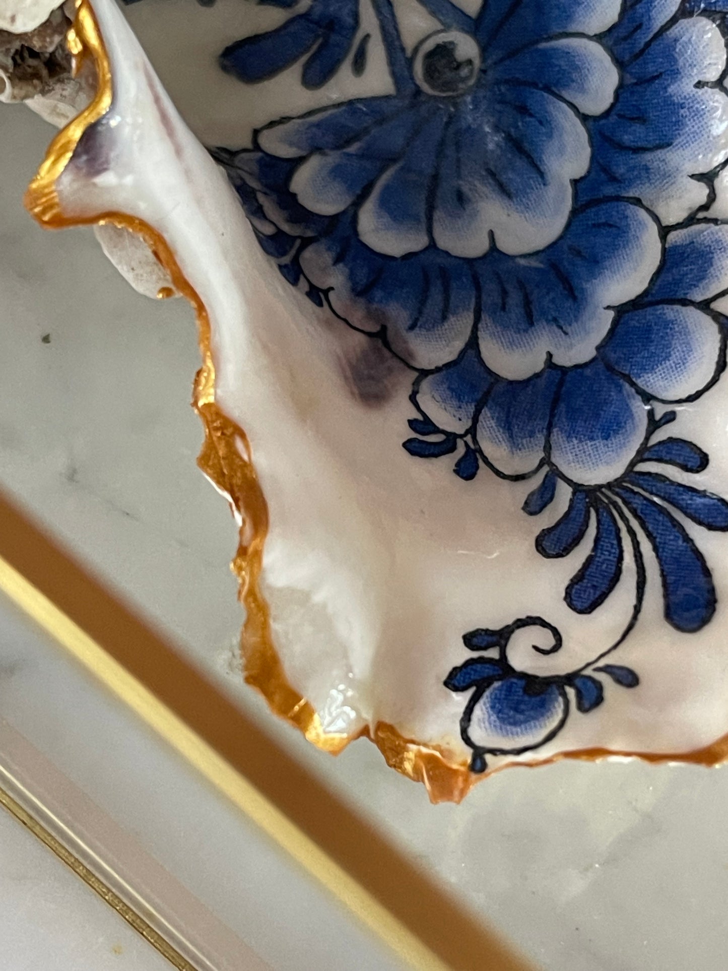 Oesterkunst in glazen kistje – Blue Heritage